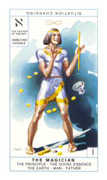 The Magician Tarot card in Cagliostro deck