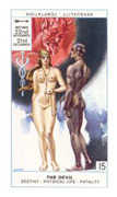 The Devil Tarot card in Cagliostro deck