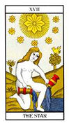 The Star Tarot card in Angel Tarot deck