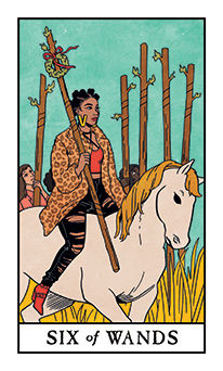Six of Wands Tarot Card