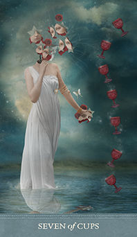 Seven of Cups Tarot Card