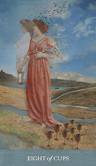 Eight of Cups Tarot Card