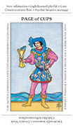 Page of Cups Tarot card in Apprentice deck