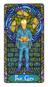 Page of Cups Tarot card in Art Nouveau deck