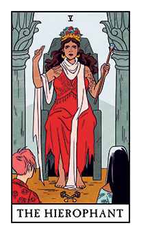 The Hierophant Tarot Card