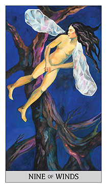 Nine of Wands Tarot Card