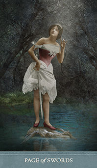 Page of Swords Tarot Card