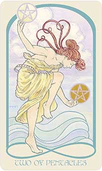 Two of Pentacles Tarot Card