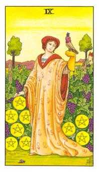 Nine of Pentacles