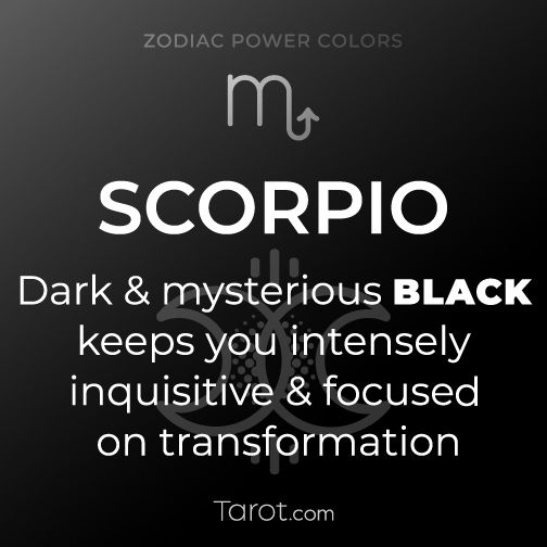 Scorpio Black