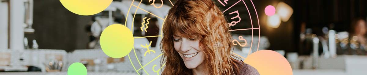 woman and zodiac wheel