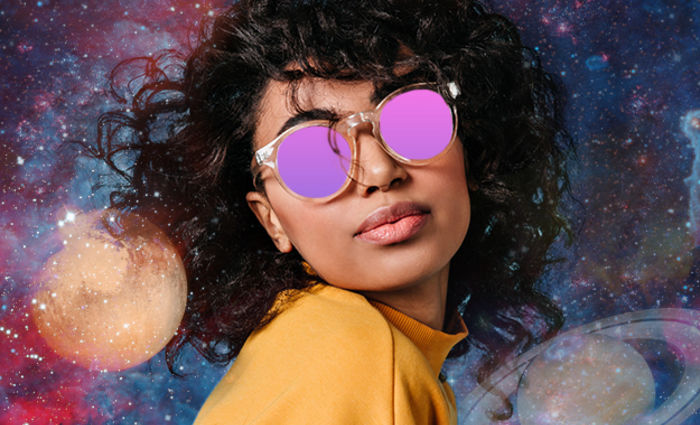 woman with sunglasses